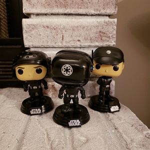 BUNDLE Star Wars Bobble Head Funko Pops